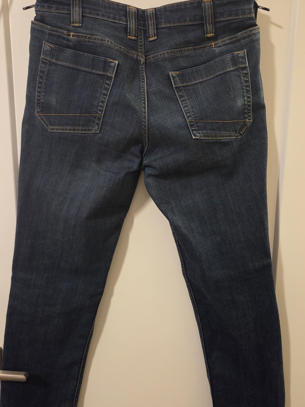 5.11 Tactical Men's Defender Flex Slim Jeans in Dark Blue - Picture 2 of 5